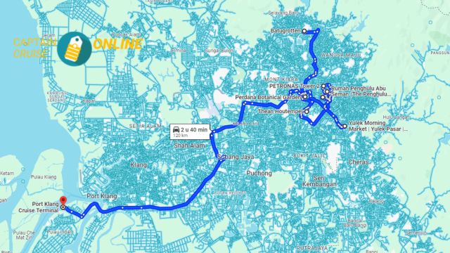 DE HOOGTE PUNTEN VAN KUALA LUMPUR